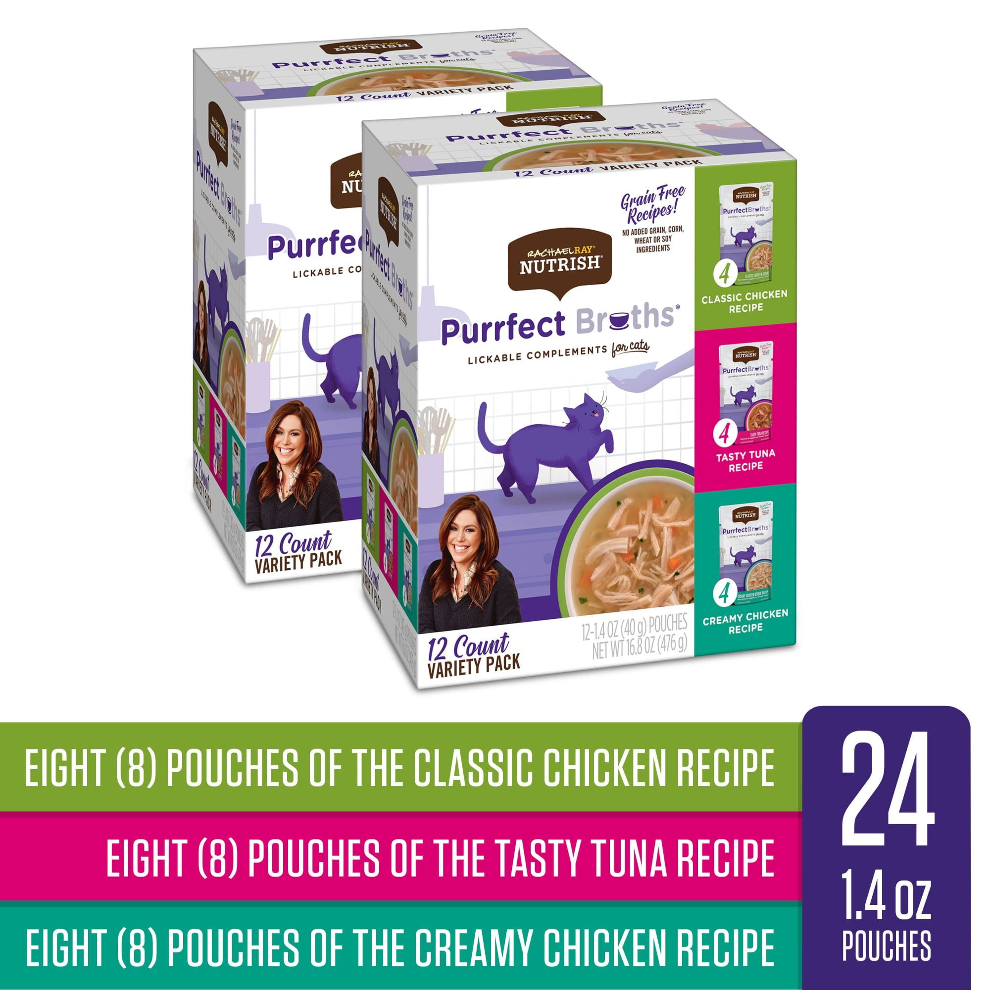 Organic Cat Broth Variety Pack