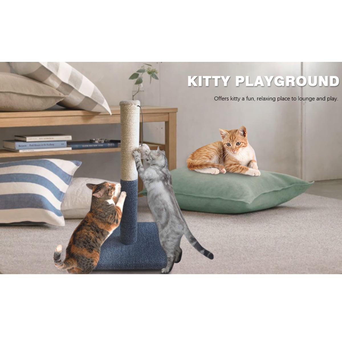 PinkSheep 20" Cat Scratching Post Tower