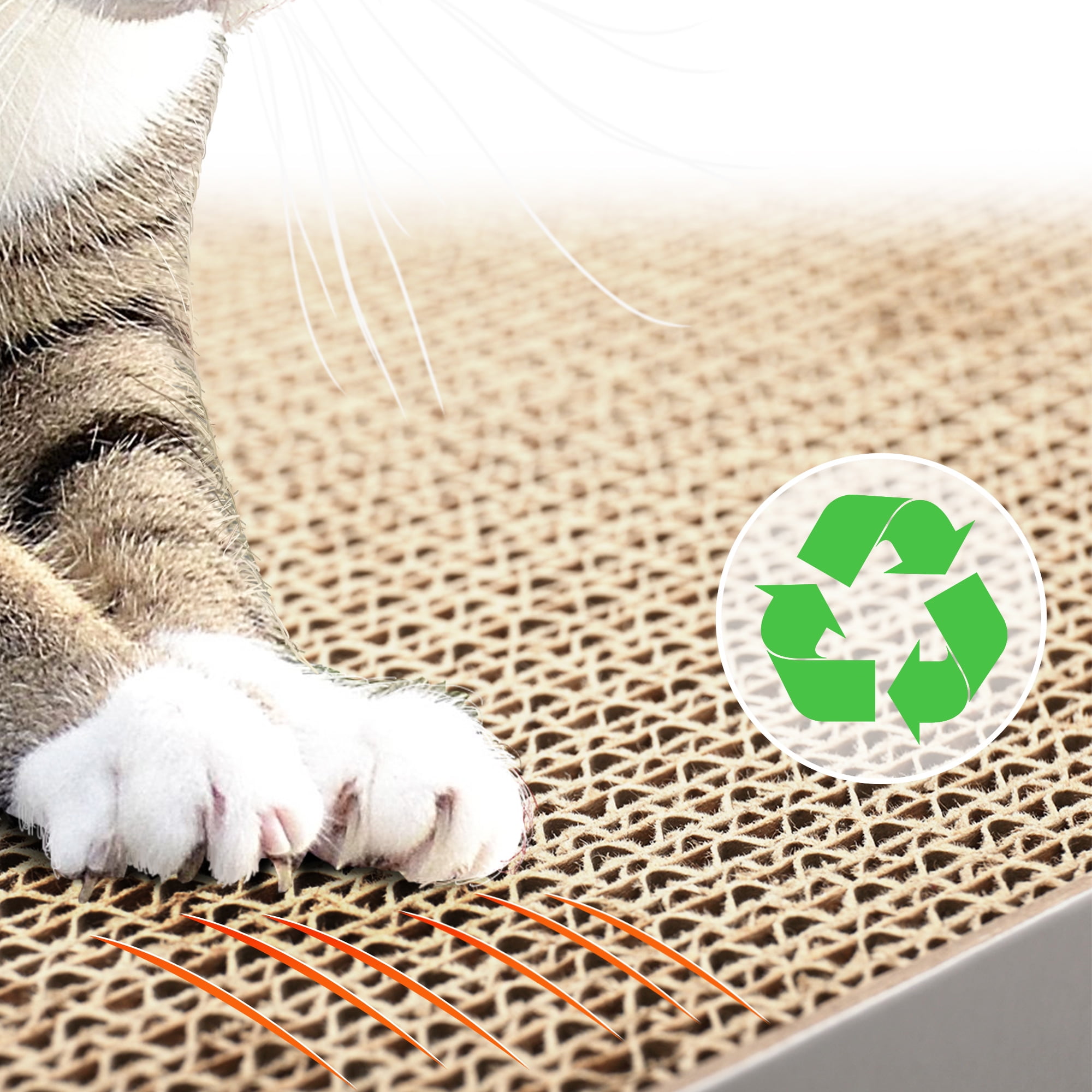 Jumbo Cat Scratching Pad with Catnip