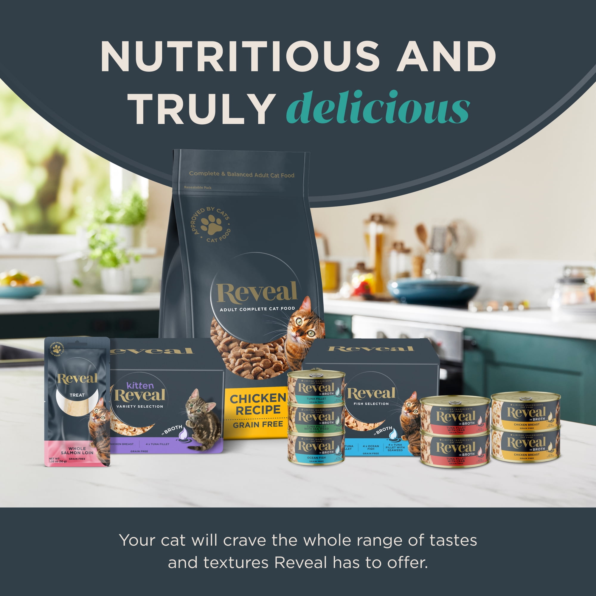 Reveal Natural Cat Treat, Whole Tuna Loin, 1.06 oz