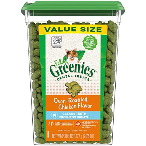 Oven-Roasted Chicken Feline Greenies, 9.75oz