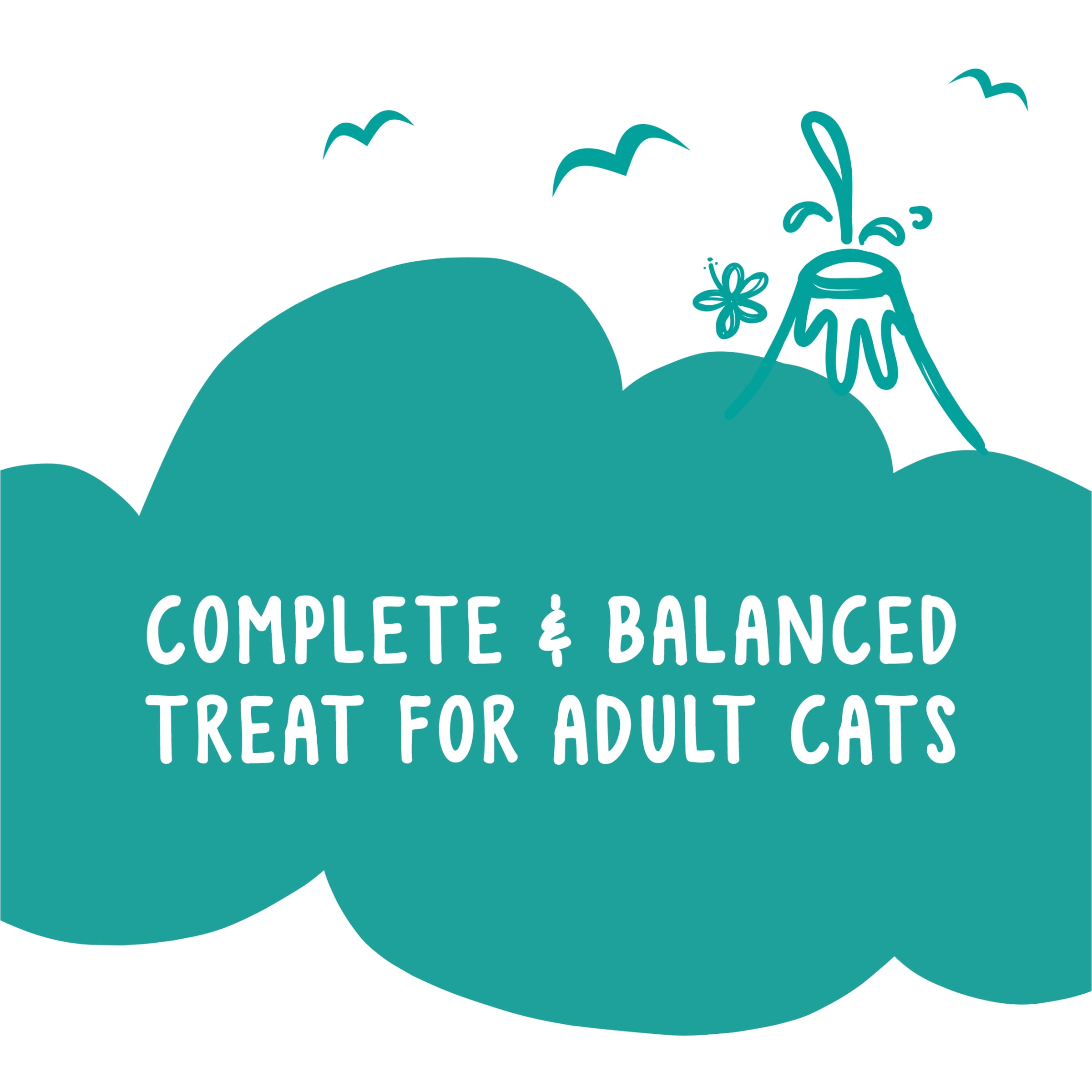 Meow Luau Crunch Cat Treats 2.1oz