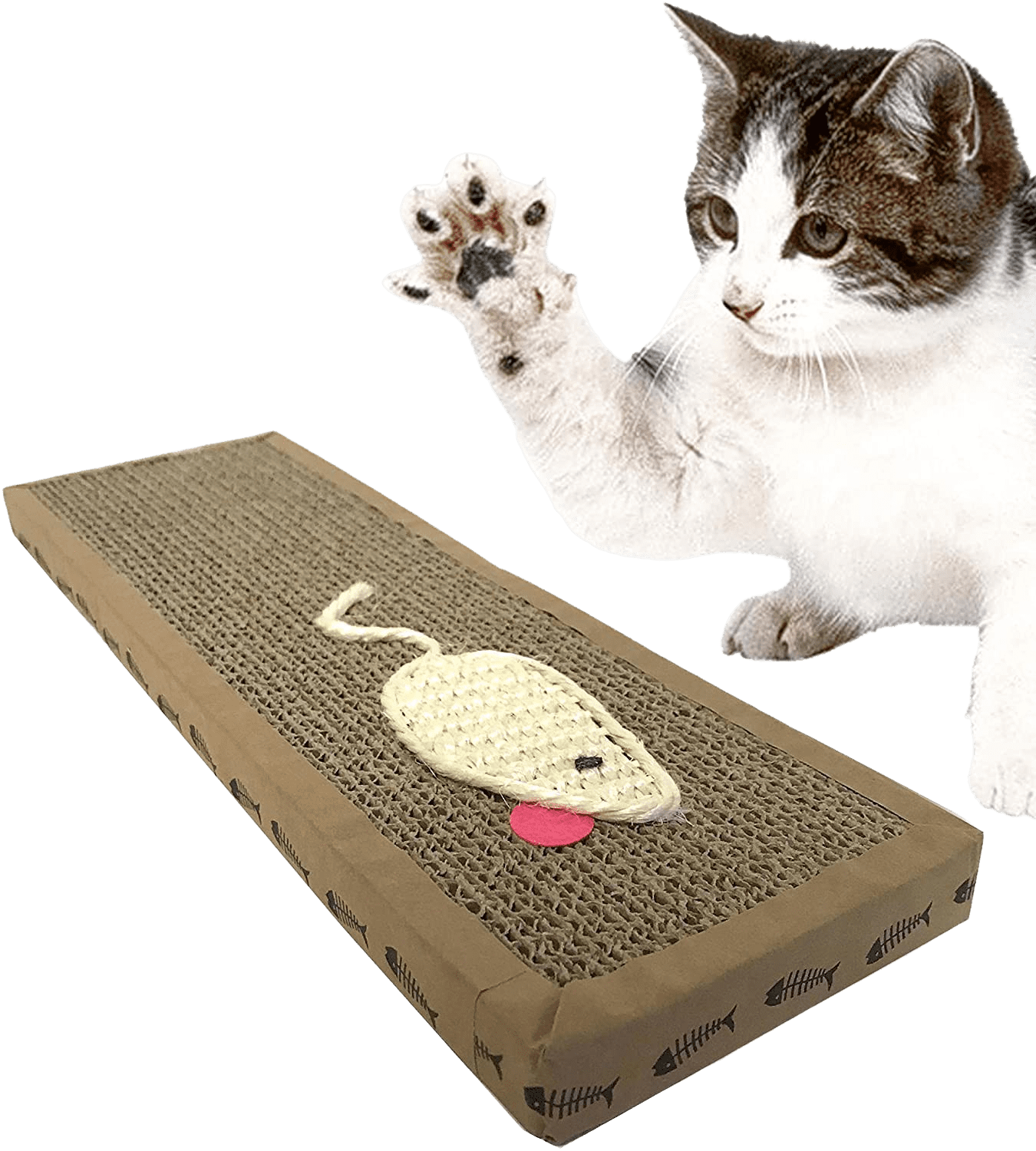 Catnip Cardboard Scratching Lounge Sofa Bed