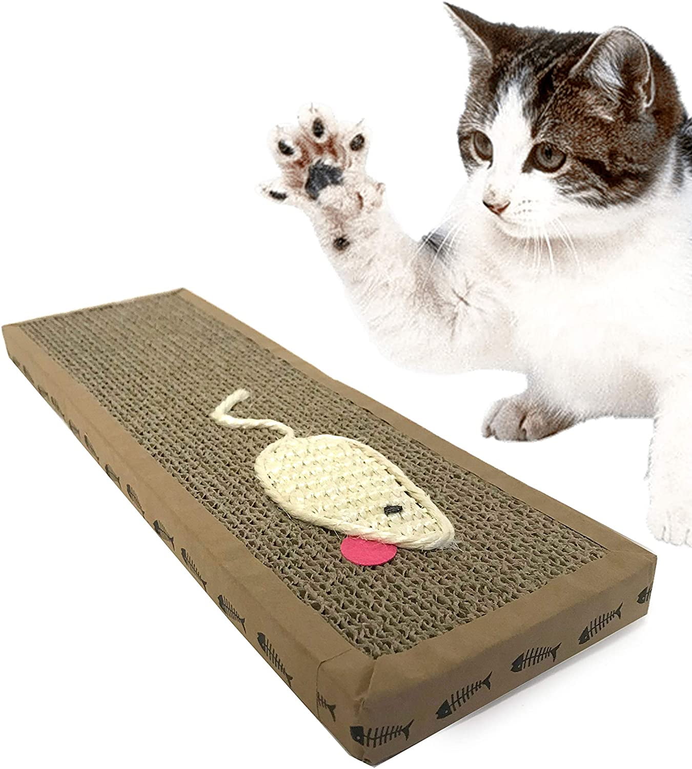 Catnip Cardboard Scratching Lounge Sofa Bed