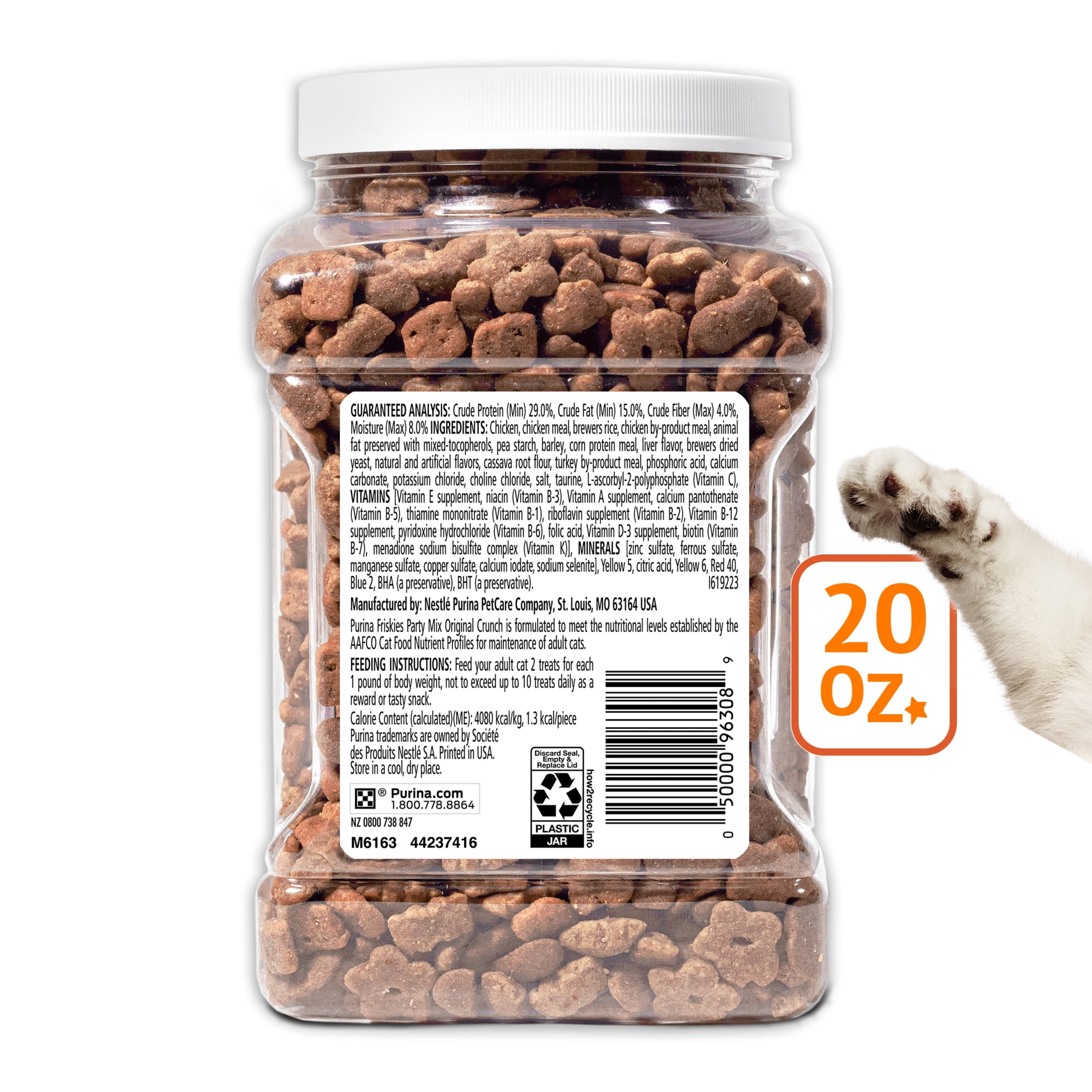 Friskies Party Mix for Cats, 20 oz