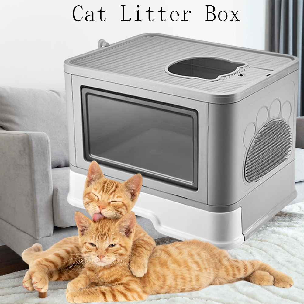 Foldable Enclosed Cat Litter Box