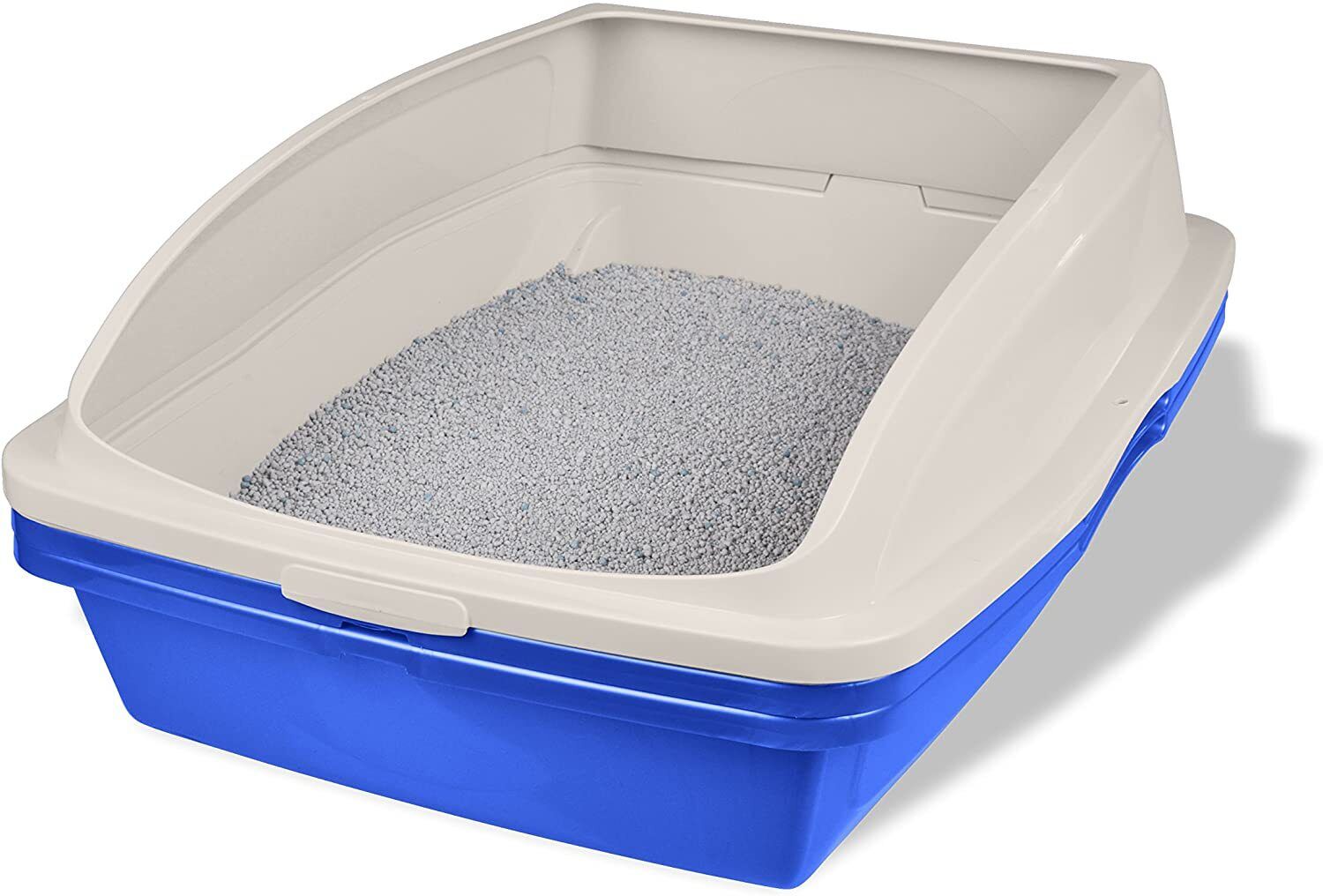 Extra Large self-cleaning hooded cat litter box