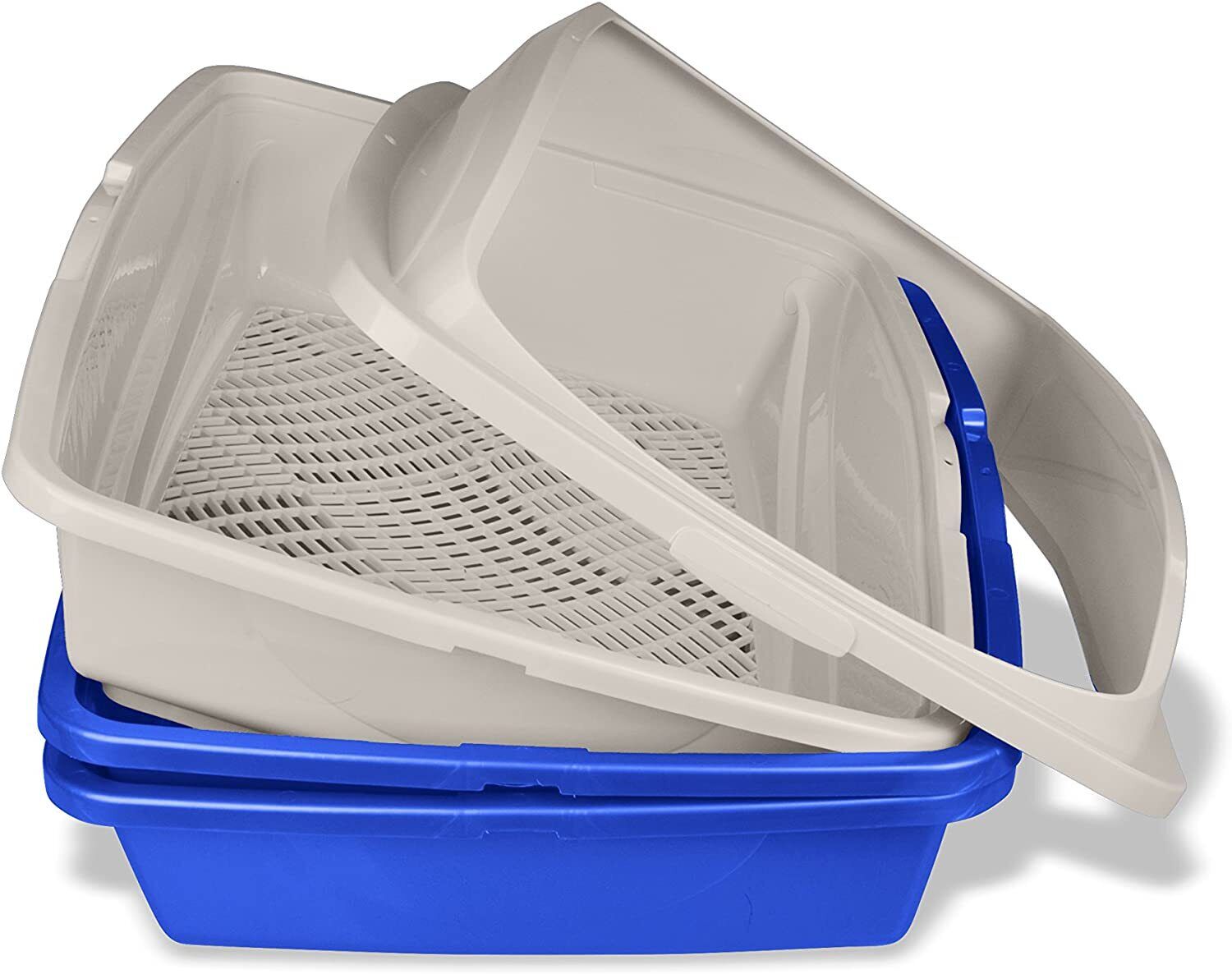 Extra Large self-cleaning hooded cat litter box