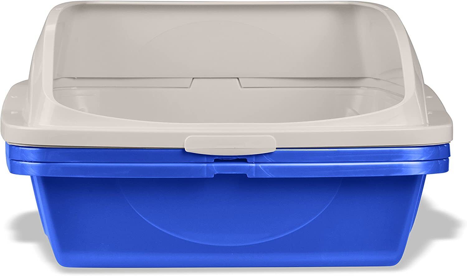 Extra Large self-cleaning hooded cat litter box