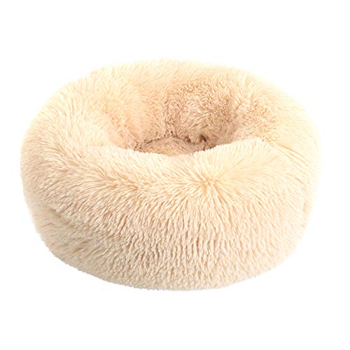 Cozy Plush Cat Bed for Indoor Cats