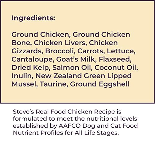 Steve's Freeze-Dried Raw Food for Cats (Chicken)