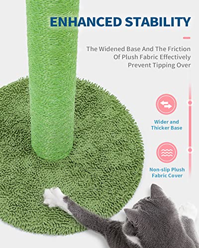 Cactus Cat Scratching Post with Dangling Balls