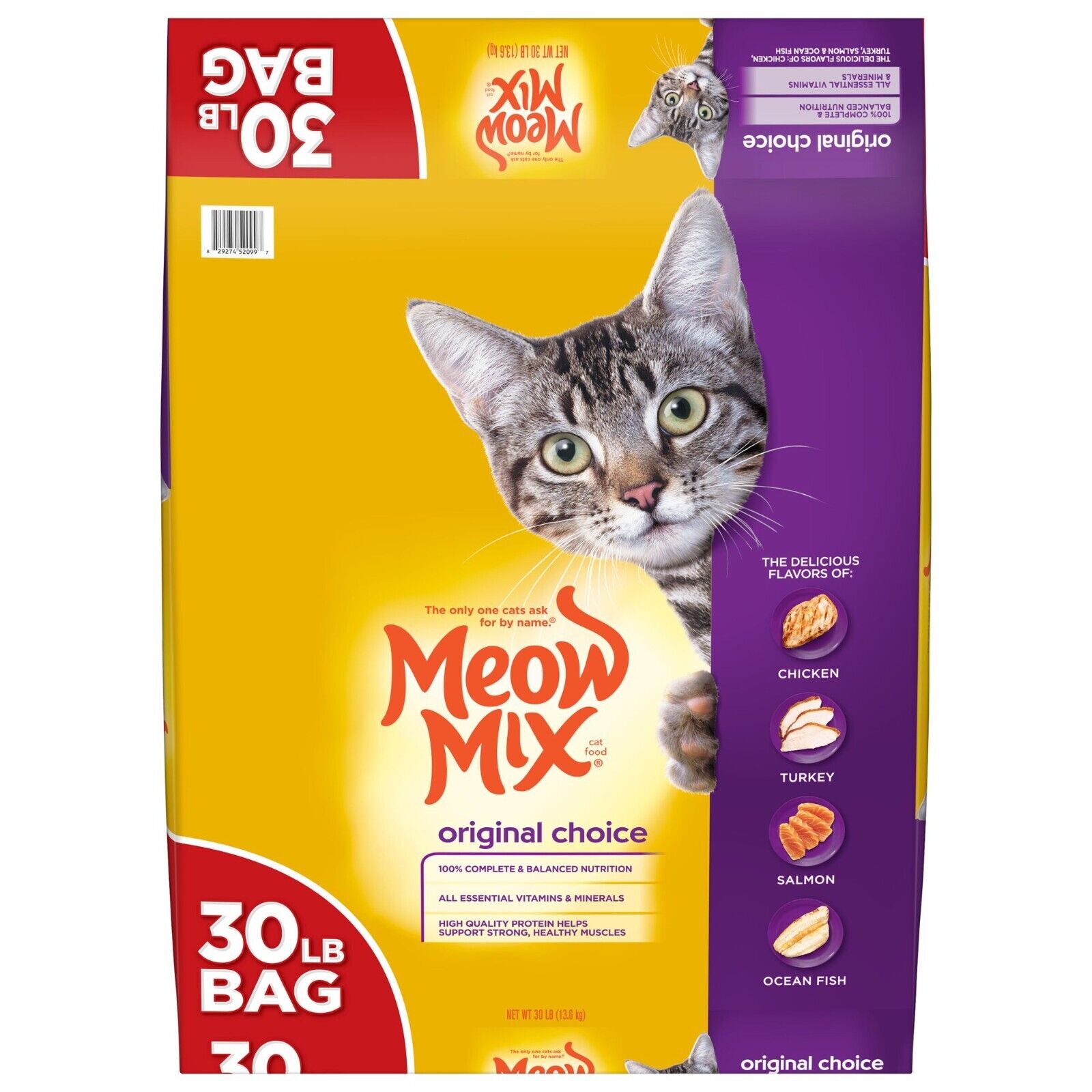 Meow Mix Original Choice Cat Food - Health Formula