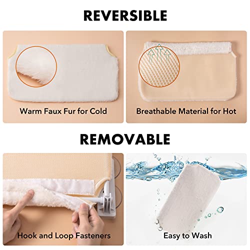 Foldable Cat Window Perch with Suction Cups