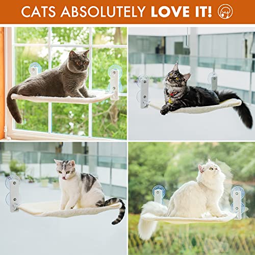 Foldable Cat Window Perch with Suction Cups
