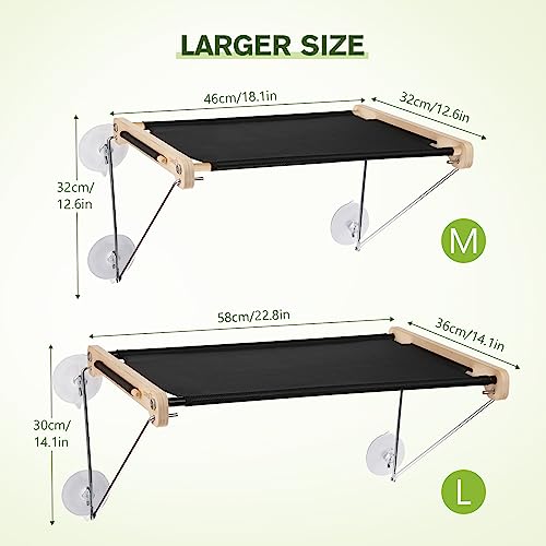 Window Hammock for Cats - Strong Suction