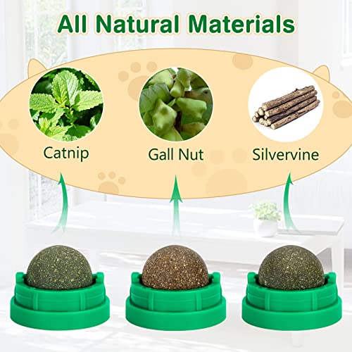 Catnip Ball Trio for Healthy Cat Play