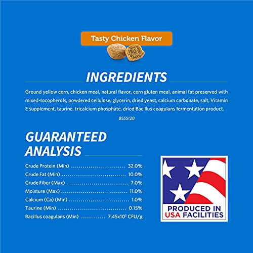 USA-made Cat Dental Treats - Tasty Chicken Flavor