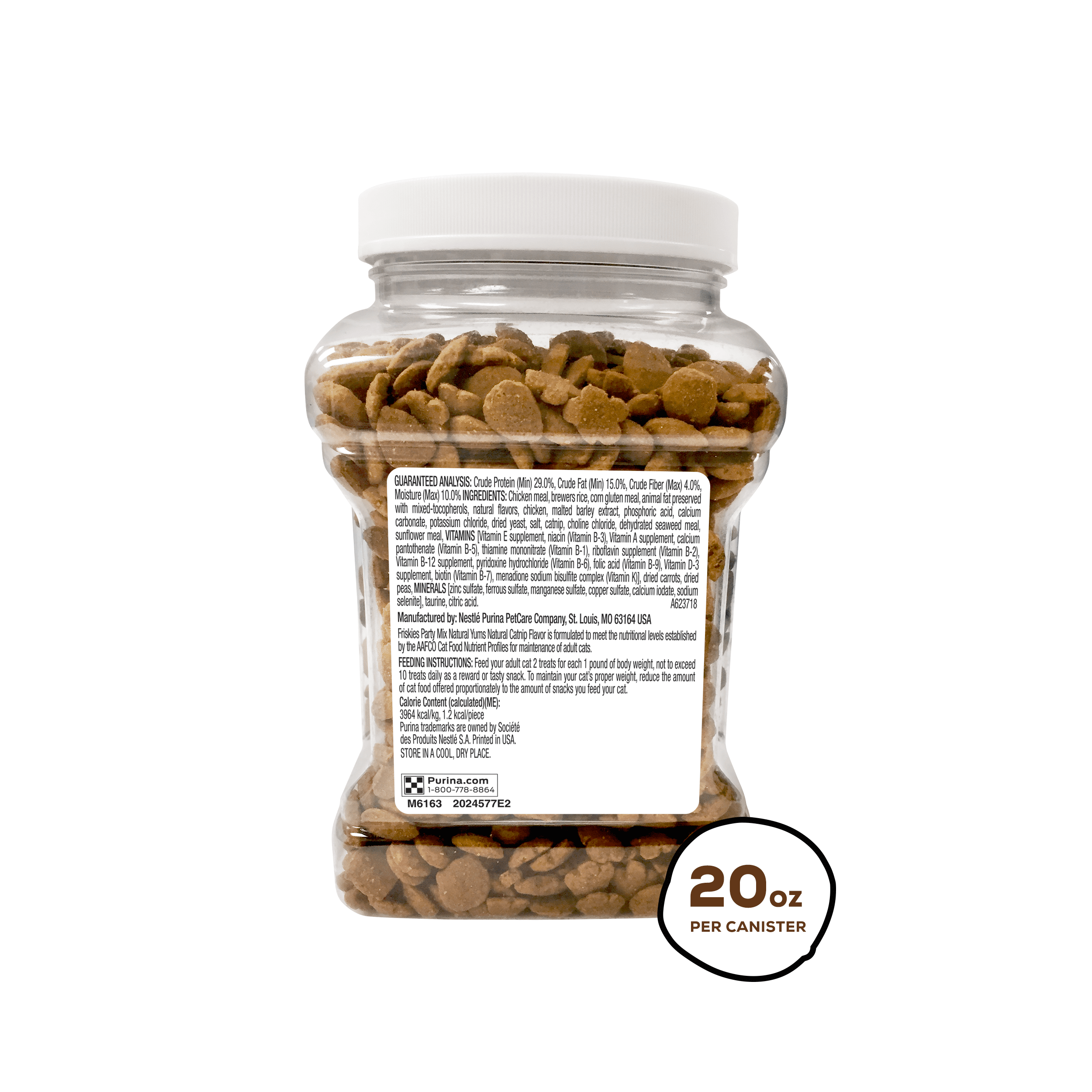 Friskies Party Mix Catnip Treats - 20 oz