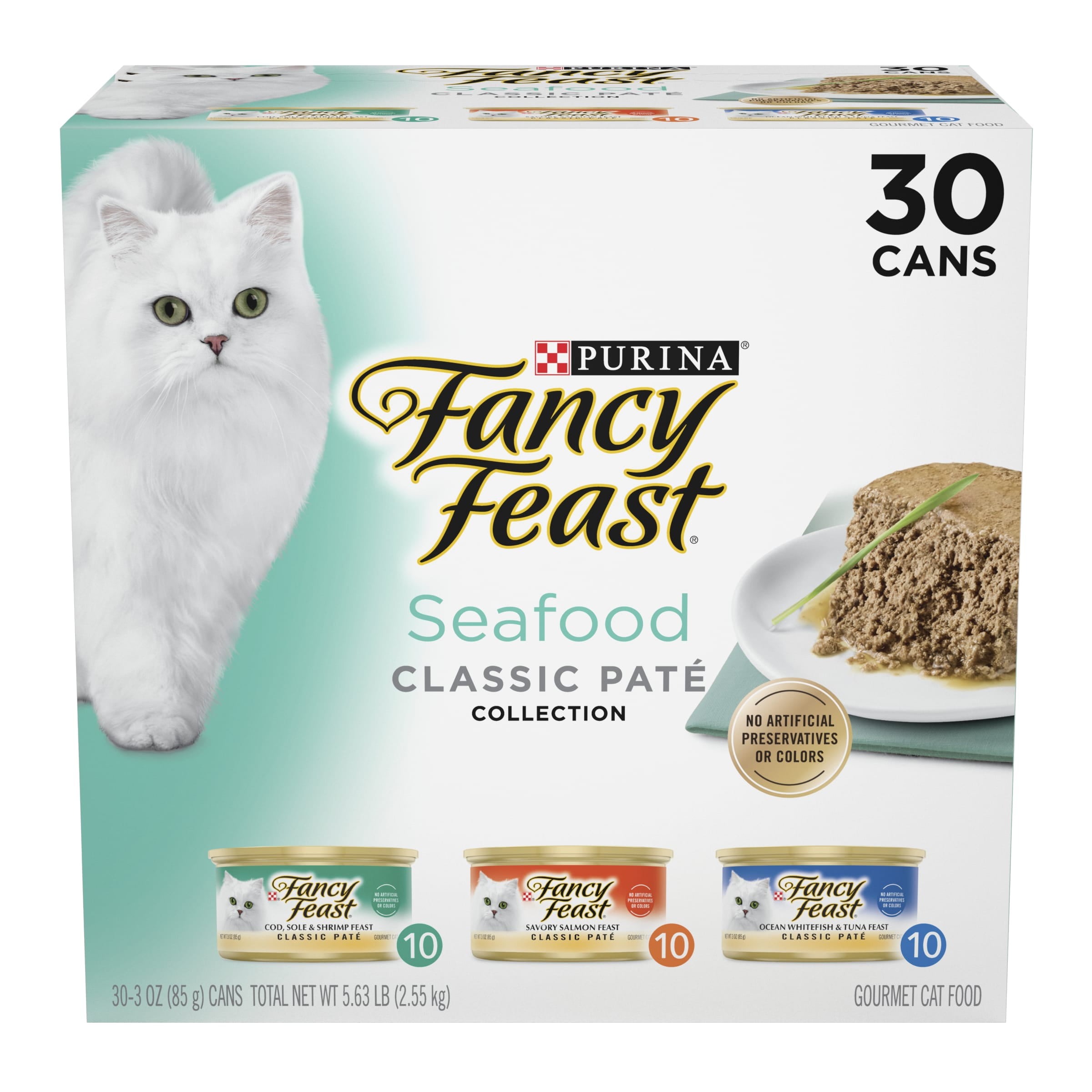 Fancy Feast Pate Variety Pack - 30 Cans