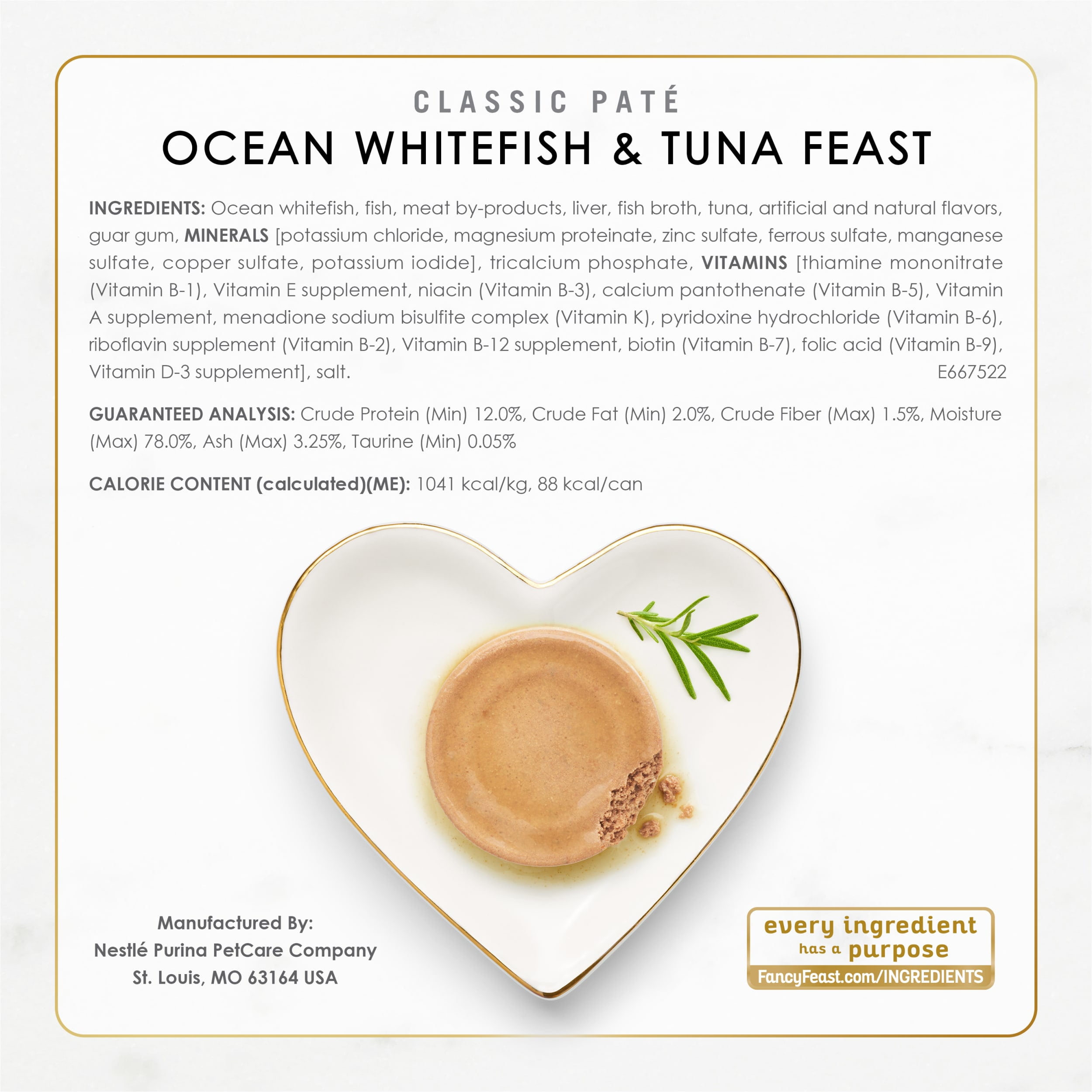 Fancy Feast Pate Variety Pack - 30 Cans