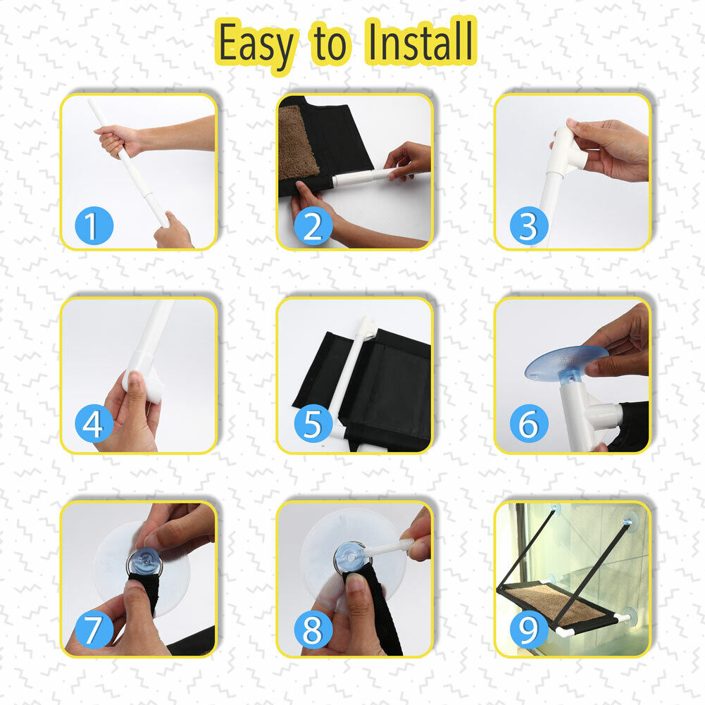 Suction Cup Cat Window Perch