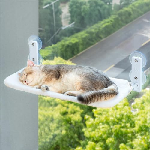 Foldable Cat Window Perch with Suction Cups