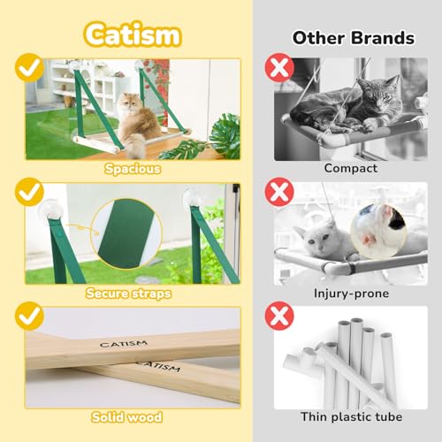 Large Cat Window Hammock with Suction Cups