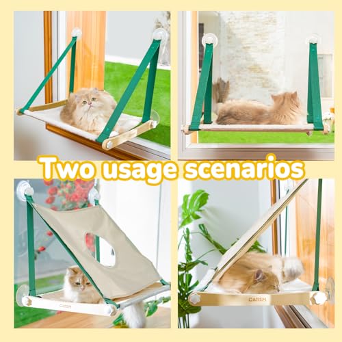 Large Cat Window Hammock with Suction Cups