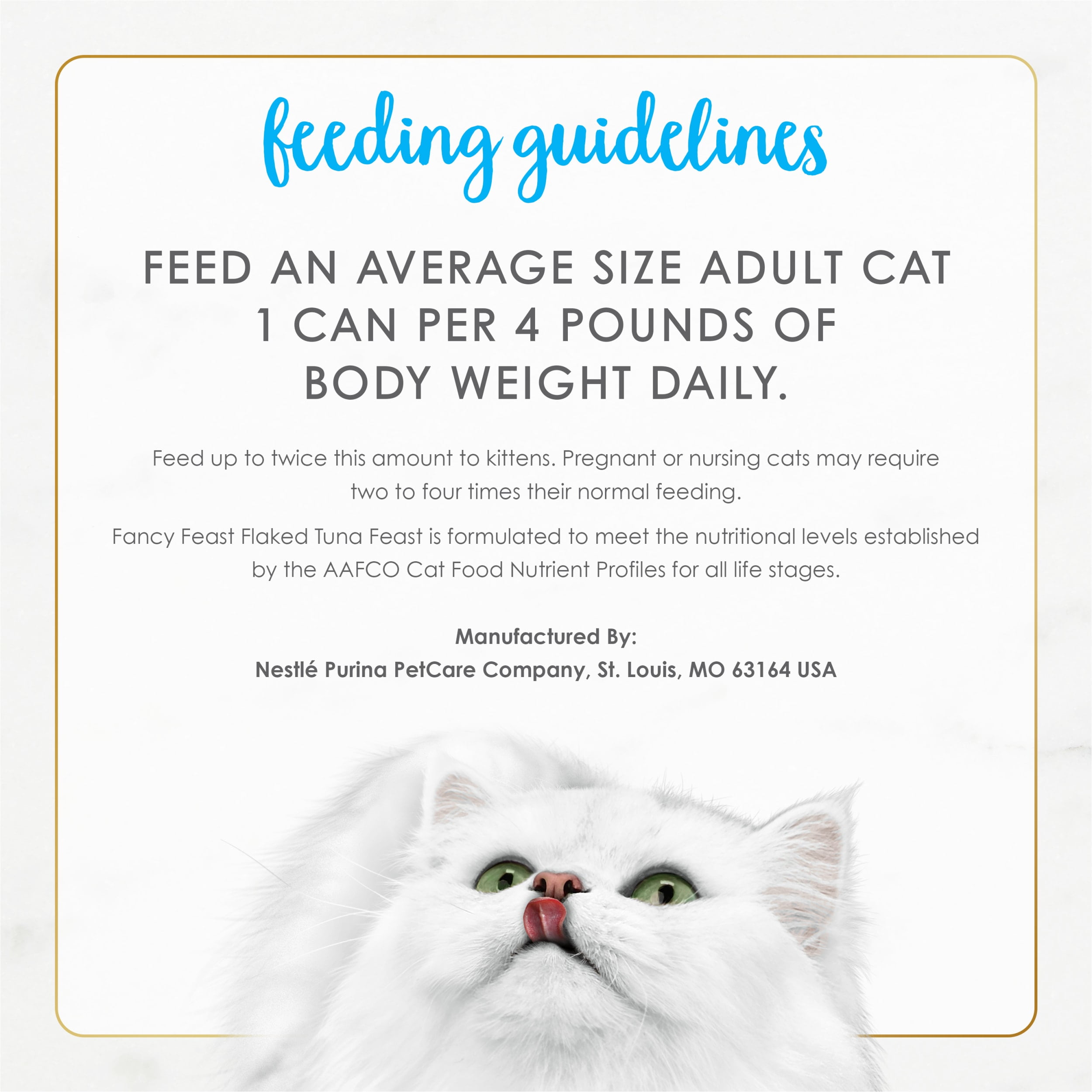 Tuna Flaked Cat Food, 3 oz Can