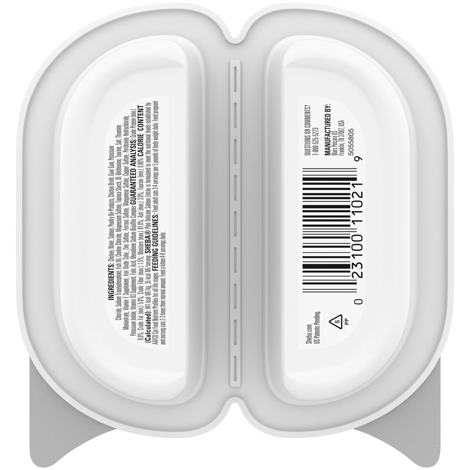 SHEBA Delicate Salmon Pate Twin Pack