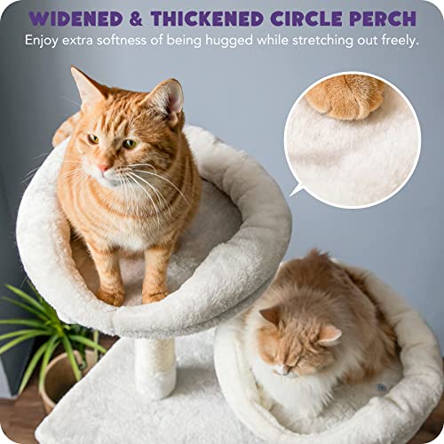 Multi-Level Cat Tower with Condos and Toys