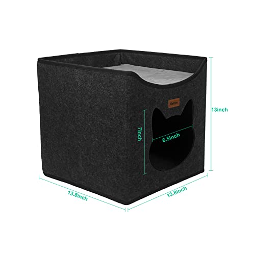 Cat Cave Bed with Interesting Opening Shape