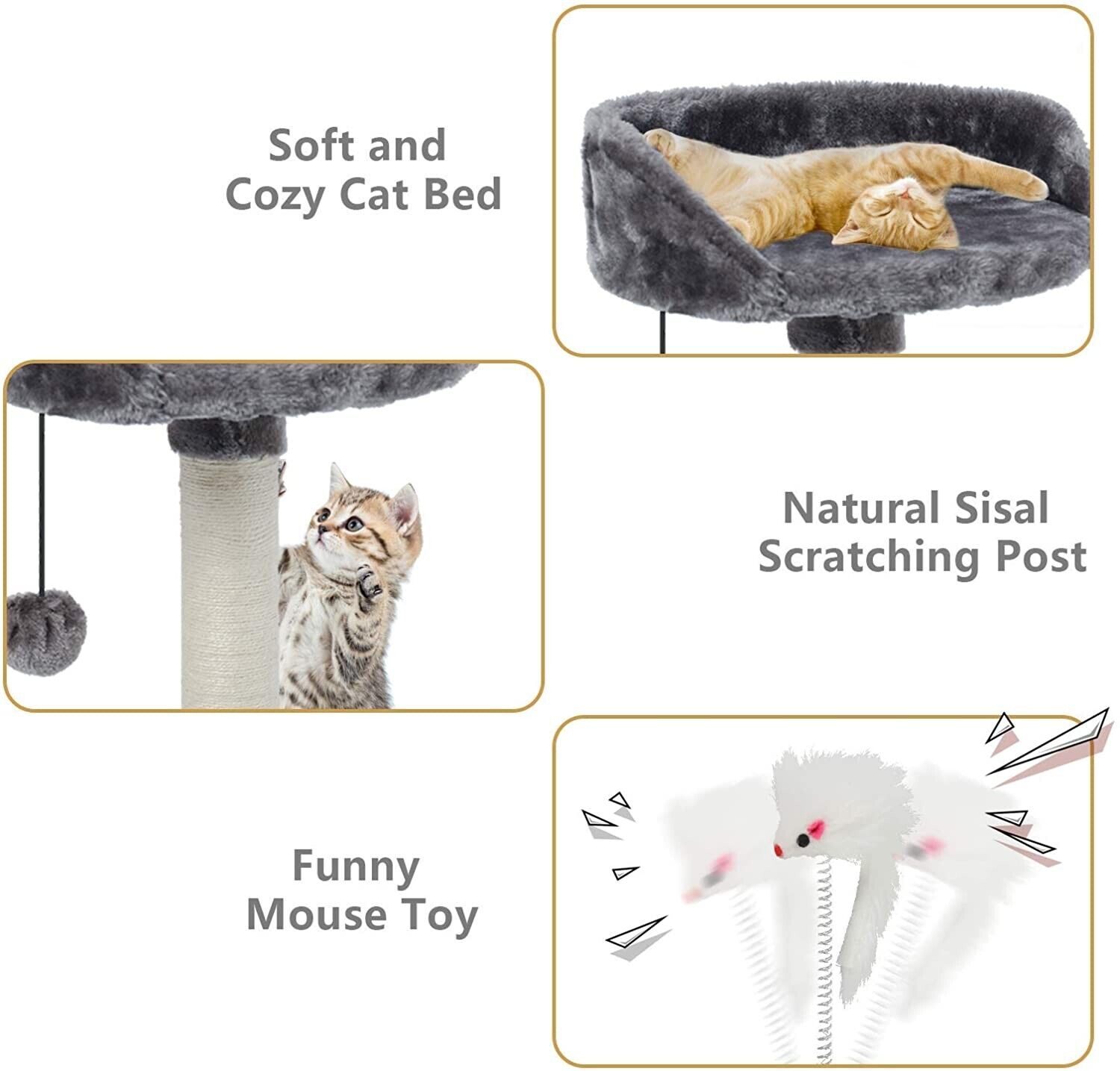 Cat Tree Activity Center with Condo