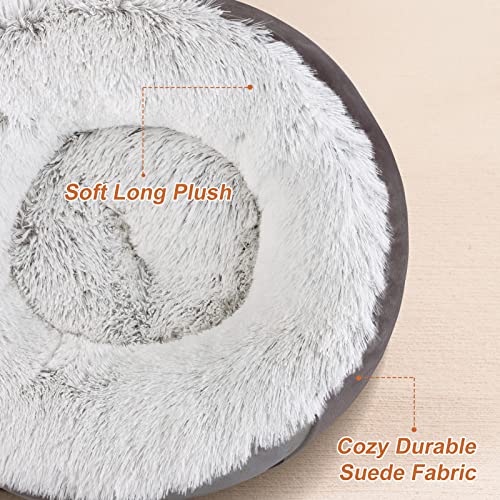 Calming Donut Bed for Cats & Dogs