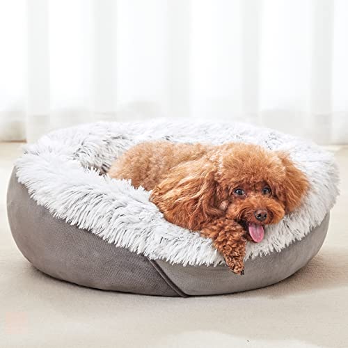 Calming Donut Bed for Cats & Dogs