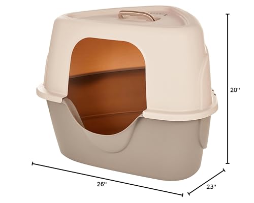 Triangle Cat Litter Box by Amazon Basics