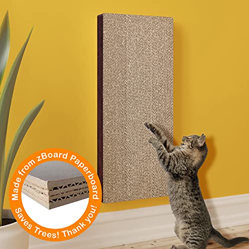 Premium Wall-Mounted Cat Scratcher with Catnip