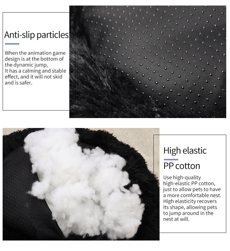 Super Soft Cat Bed Plush & Washable