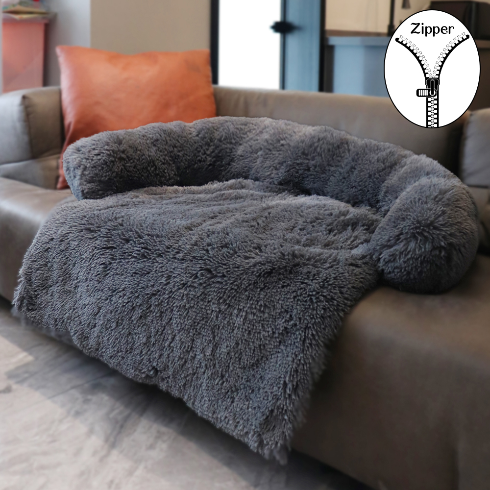 Plush Cat Bed for Large Dogs