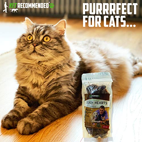 USA Made Chicken Hearts for Cats & Dogs