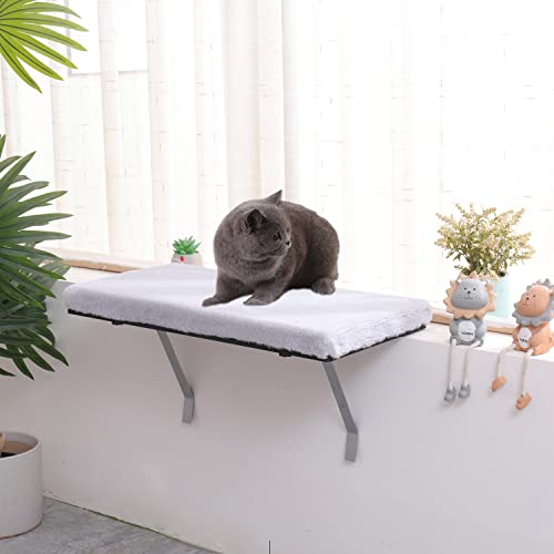 Grey Cat Window Perch Hammock Bed Shelf