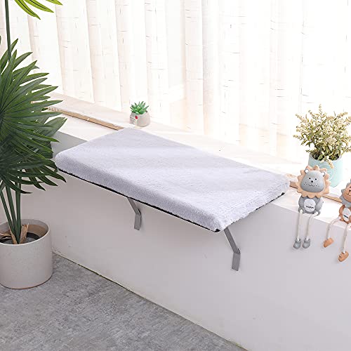 Grey Cat Window Perch Hammock Bed Shelf