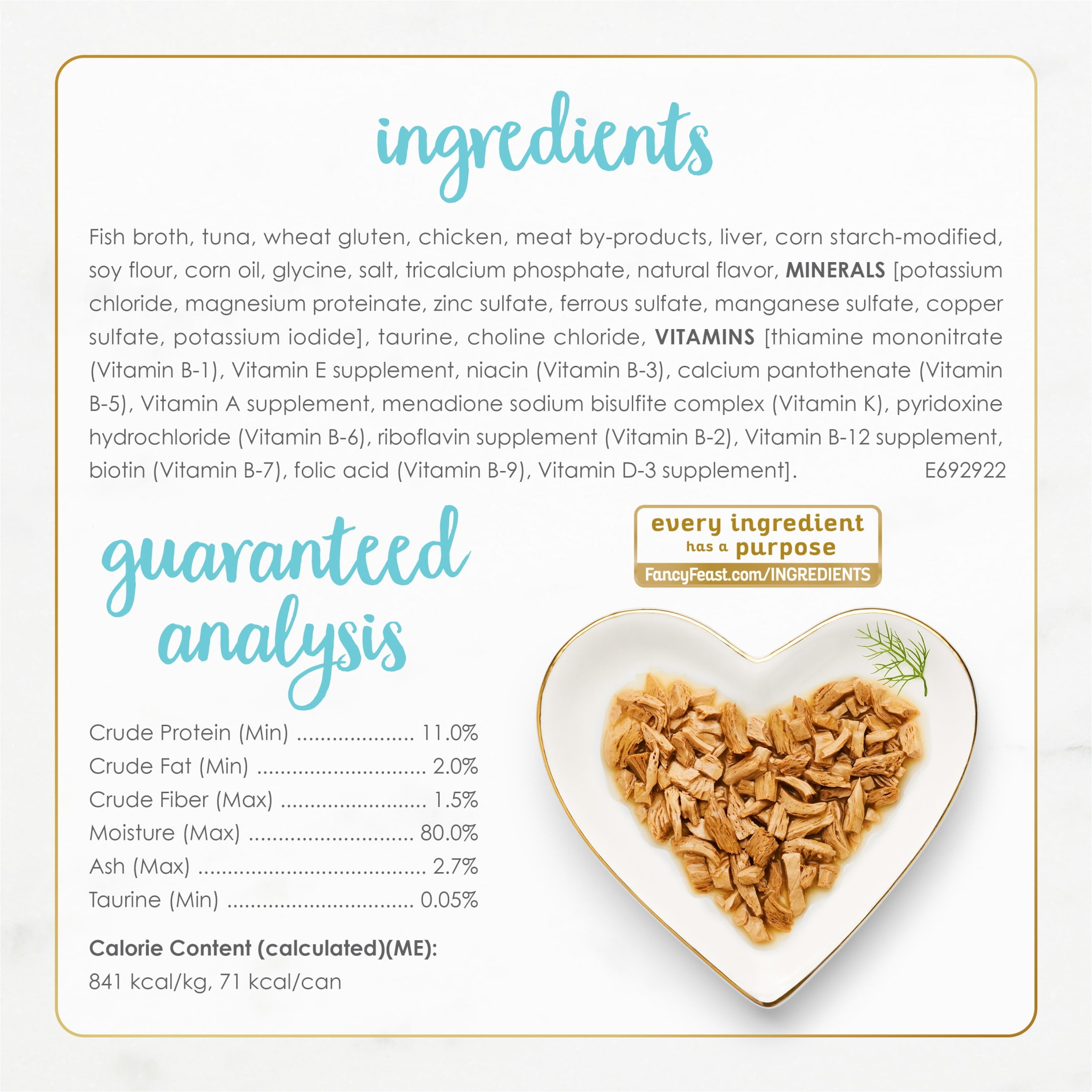 Grilled Tuna Wet Cat Food, 3 oz Can