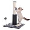 Rubber Massager Cat Scratching Post by PAWZ Road