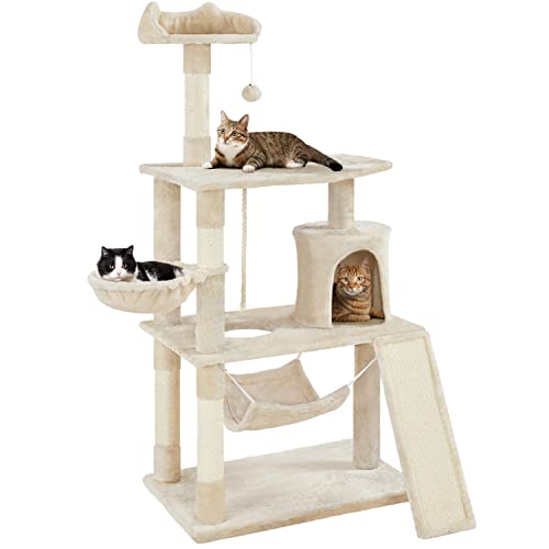 Extra Large Cat Tree with Hammock & Scratching Post