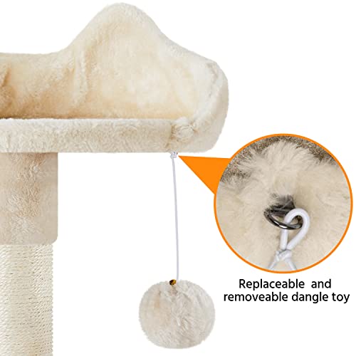 Extra Large Cat Tree with Hammock & Scratching Post