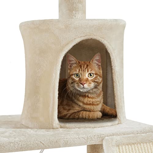 Extra Large Cat Tree with Hammock & Scratching Post
