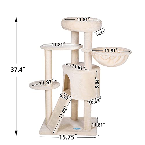 Hey-brother Multi-Platform Cat Tree MPJ005M