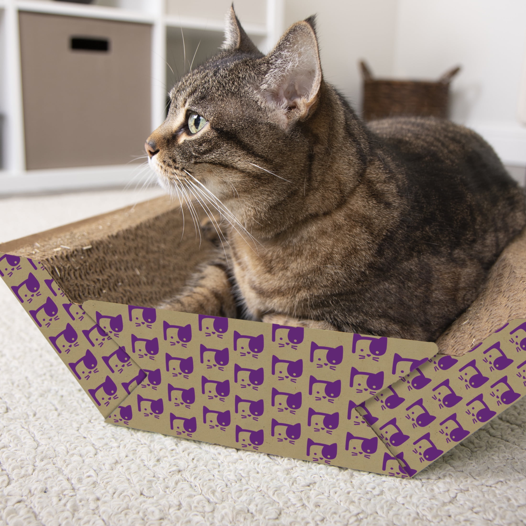 SmartyKat Catnip Chaise Scratcher & Lounge